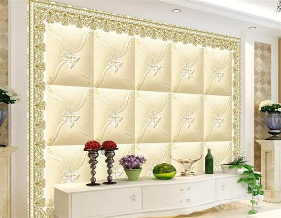 绰成魔块背景墙