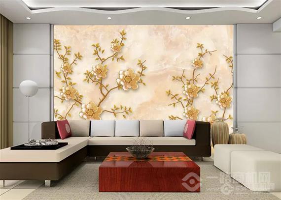 绰成魔块背景墙