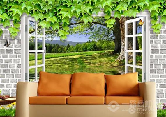 大自然瑞依俪墙纸