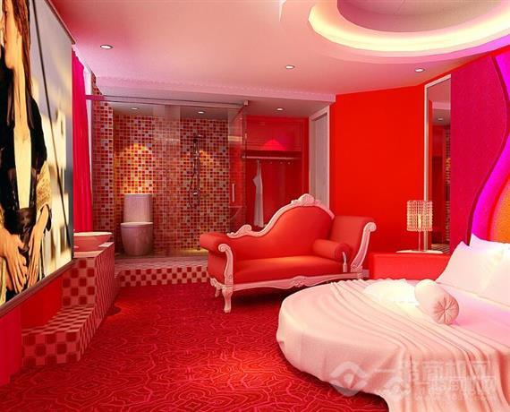 双蝶恋情侣主题酒店