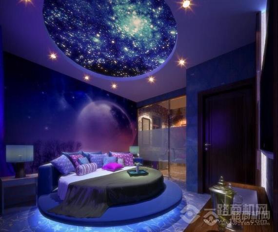 双蝶恋情侣主题酒店