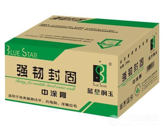 蓝星钢玉腻子粉