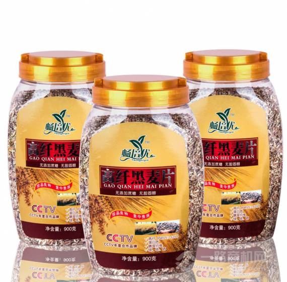 畅培优高纤黑麦片