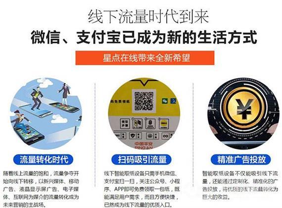 星点在线纸巾机