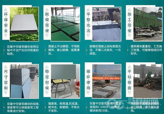 双星中空塑料模板