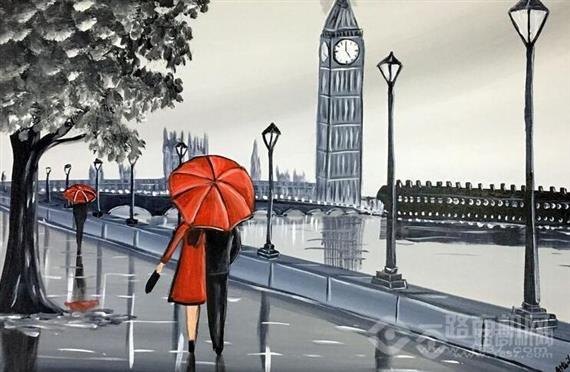 欧联盟共享雨伞