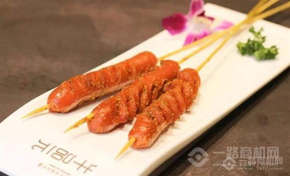 奇香脆烧烤小吃车