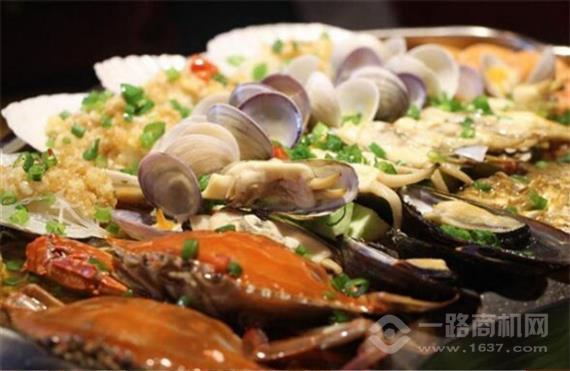 剪刀手海鲜地摊儿