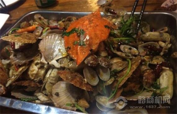 剪刀手海鲜地摊儿