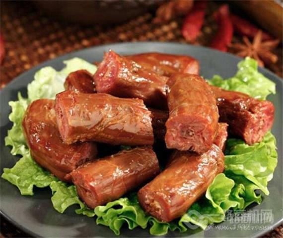 贺鲜记鲜卤鸭脖