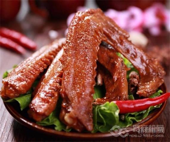 贺鲜记鲜卤鸭脖