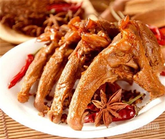 贺鲜记鲜卤鸭脖