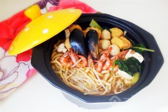 嗨味海鲜爱上面