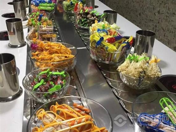 签池旋转小火锅