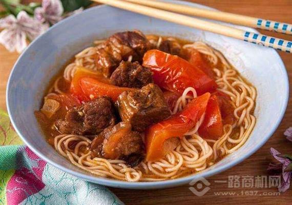 一碗一烧劲道面