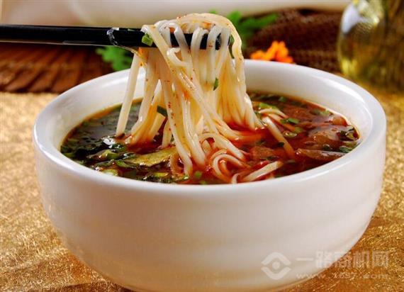 一碗一烧劲道面