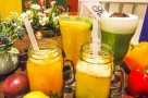 朝气满满鲜榨果汁