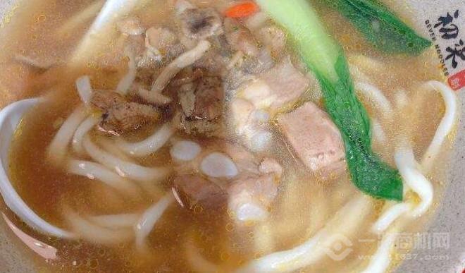 初柒手创面馆加盟