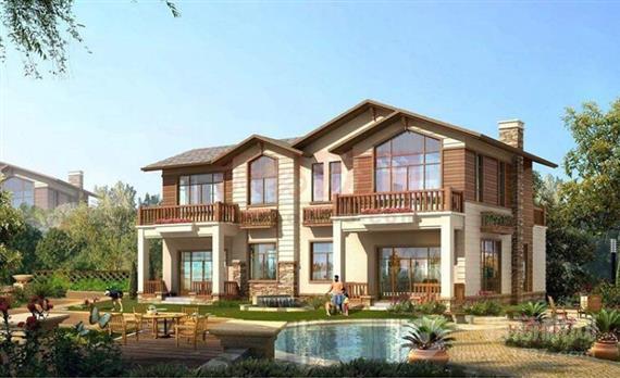 鲁工住美轻钢别墅