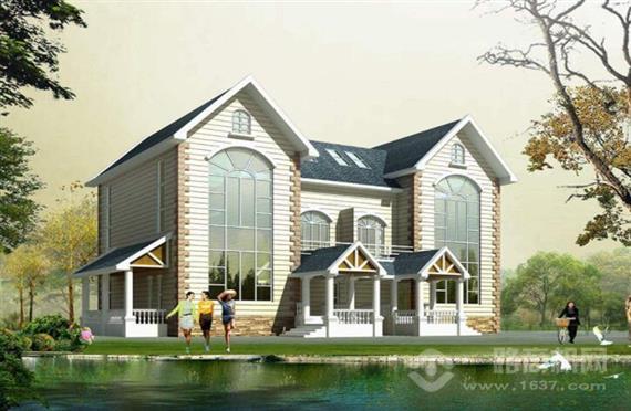 鲁工住美轻钢别墅