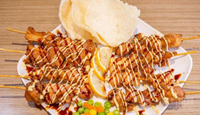 咋呼咋呼芝士雞肉串