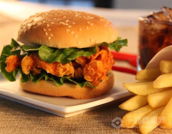 卡麦吉炸鸡汉堡