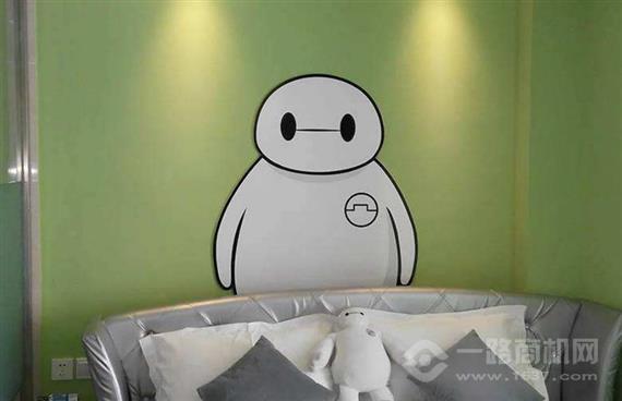 点亮亮点背景墙