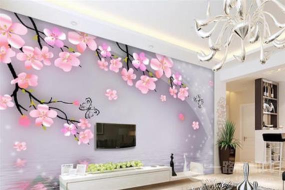 点亮亮点背景墙