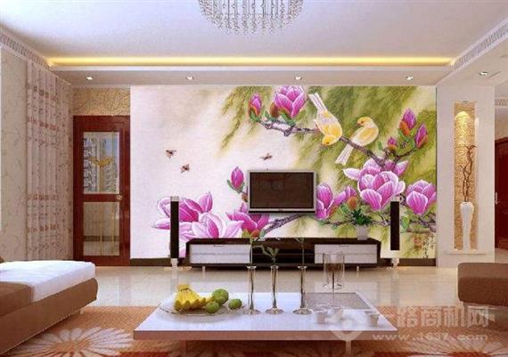 点亮亮点背景墙