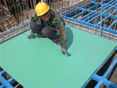 藍河灣中空塑料模板