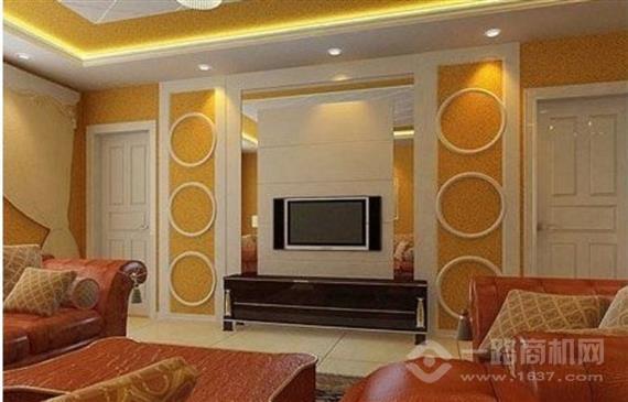 美上美易背景墙