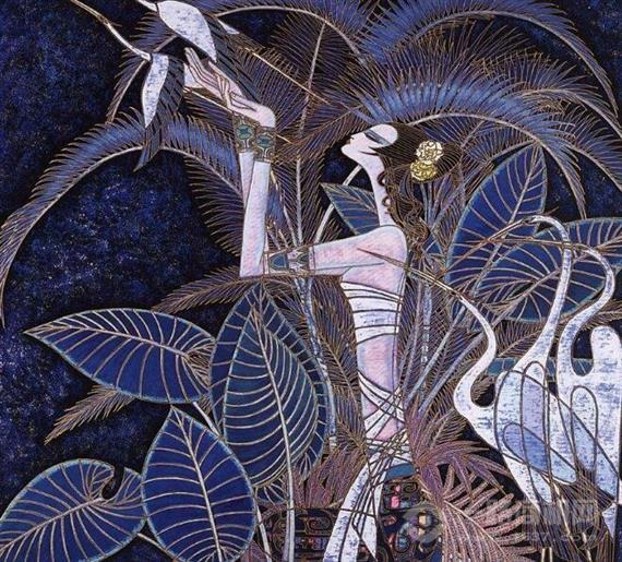 华美创意民族画