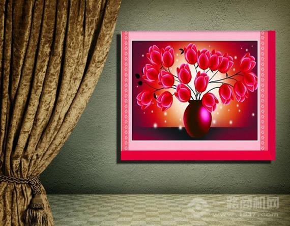 乐家家十字绣钻石画