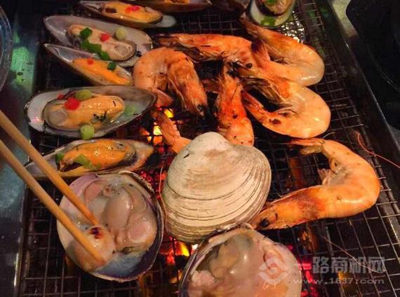 单行线海鲜烧烤