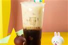 布朗熊与可妮兔奶茶