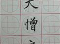 蝶形格练字