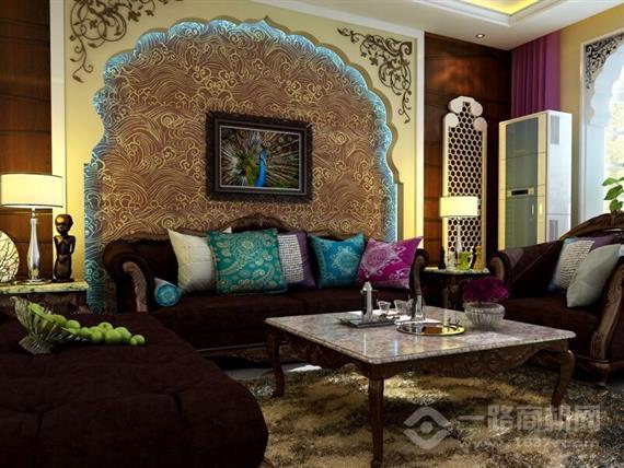 海天语贝壳墙纸