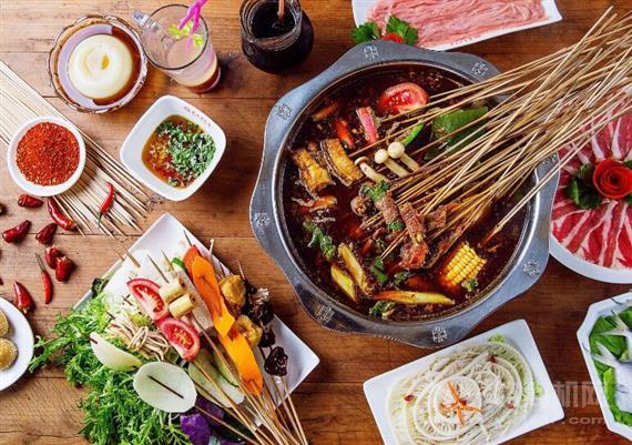 味正川小郡肝兔腰串串香