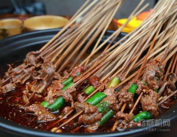 味正川小郡肝兔腰串串香