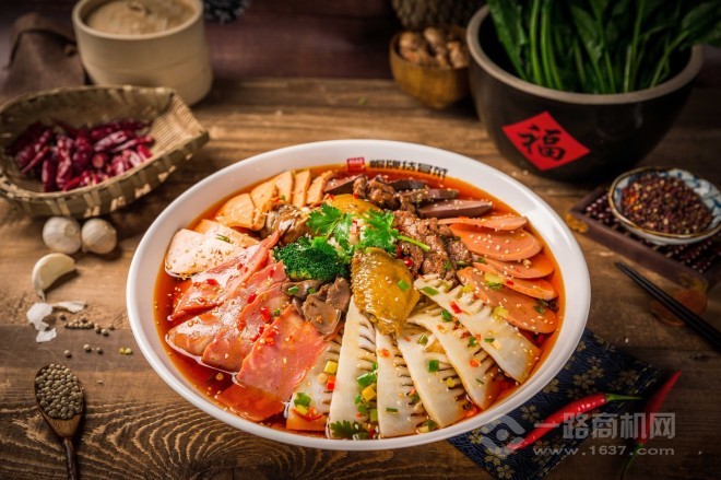 帽牌货冒菜