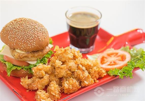 金麦园炸鸡汉堡
