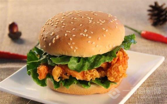 美吉特炸鸡汉堡