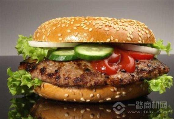 美吉特炸鸡汉堡