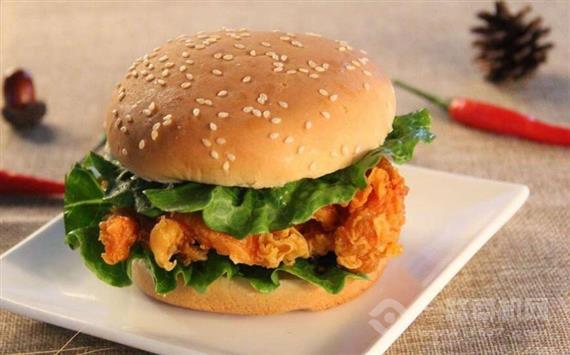 星鸡地炸鸡汉堡