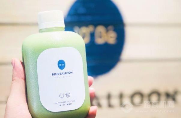 蓝气球豆乳 蓝气球豆乳