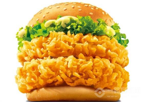 大又脆炸鸡汉堡