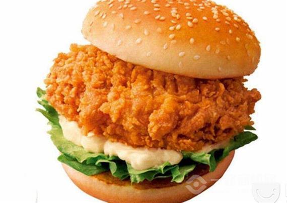 大又脆炸鸡汉堡