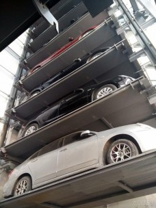 衡水奇佳垂直升降類立體停車設備