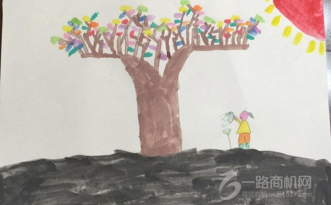 四个爸爸儿童美术