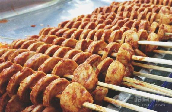 户部巷烤面筋